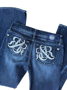 Rock & Republic Kasandra Low Rise Boot Jeans Size 26